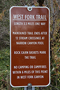West Fork Hike