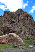 Black Canyon of the Gunnison river drive