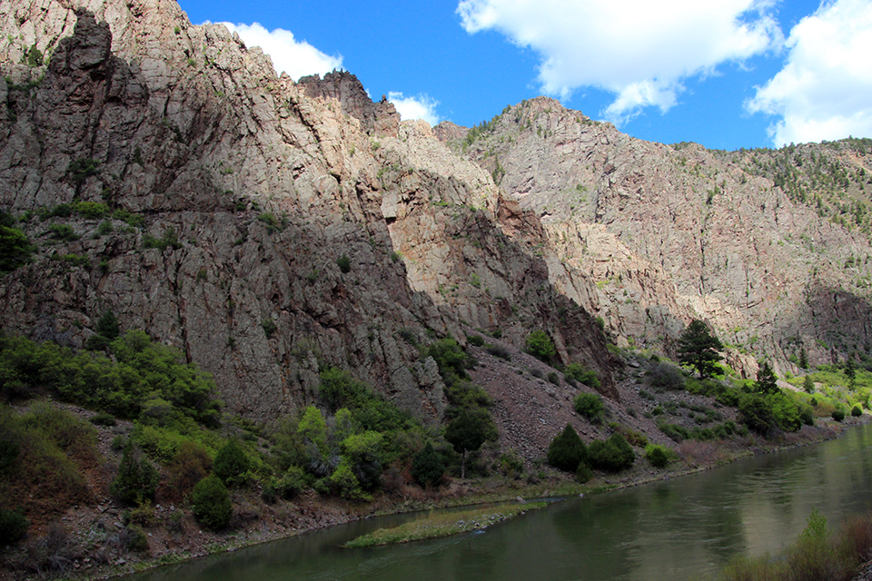 Black Canyon of the Gunnison river photo