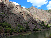 Black Canyon of the Gunnison river drive