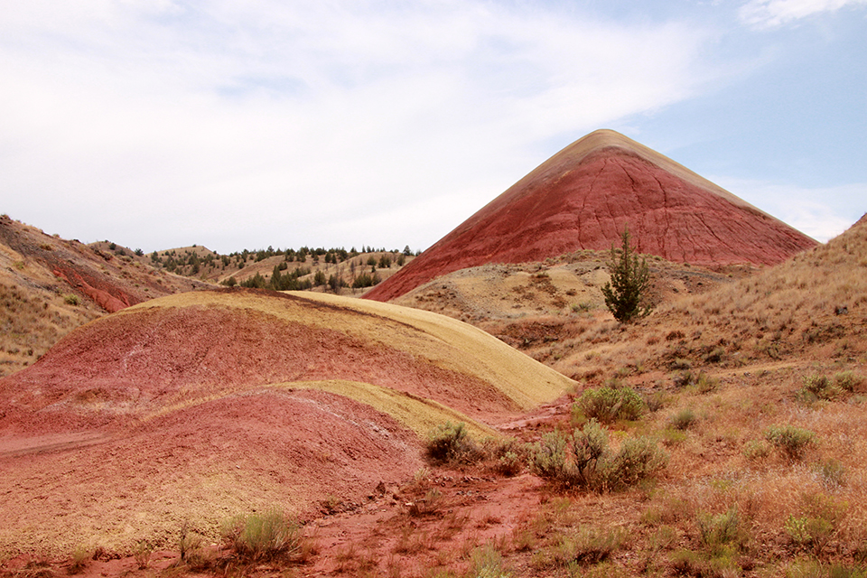 Red Hills at the John Day Fossil Beds National Monument