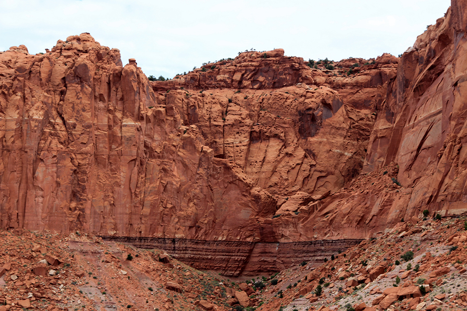 Chimney Rock at Capitol Reef