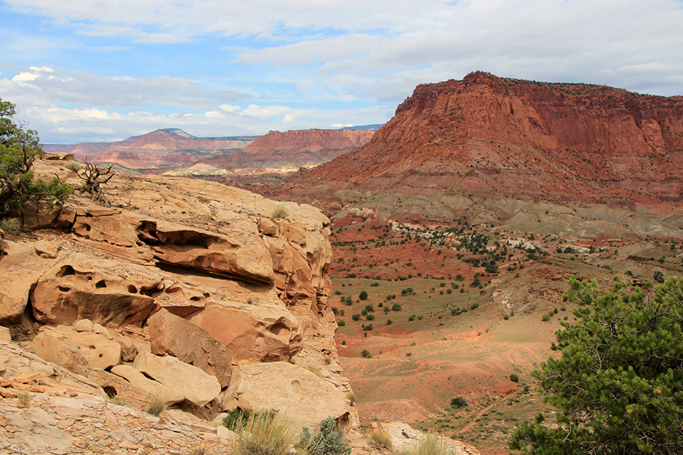 Chimney Rock at Capitol Reef