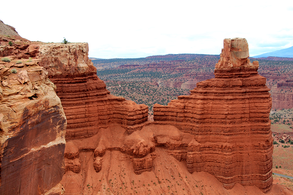 Chimney Rock at Capitol Reef