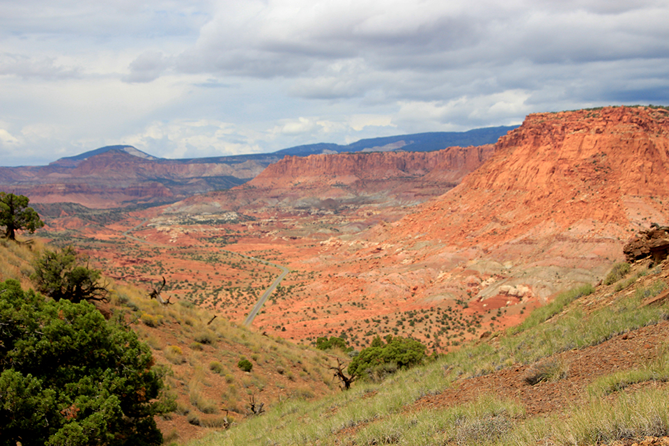 Chimney Rock at Capitol Reef