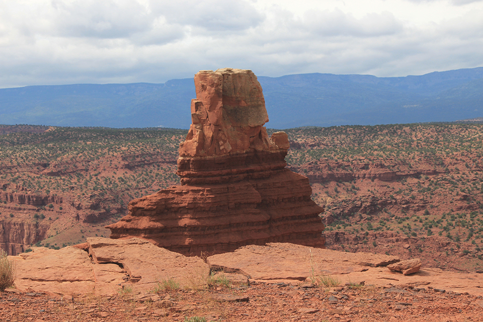 Chimney Rock at Capitol Reef