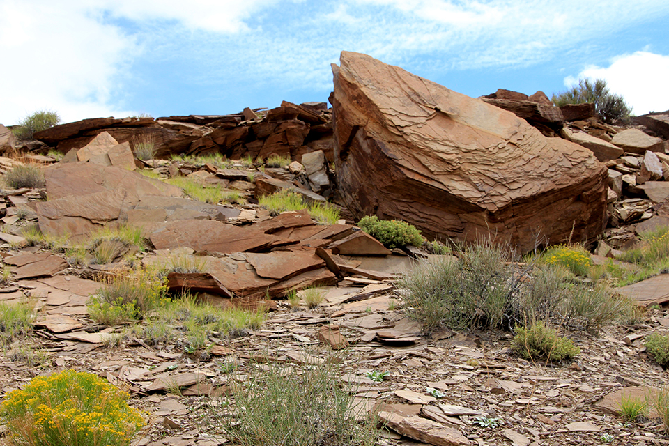 Chimney Rock at Capitol Reef