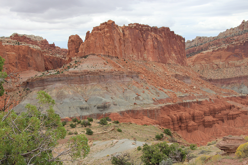 Chimney Rock at Capitol Reef