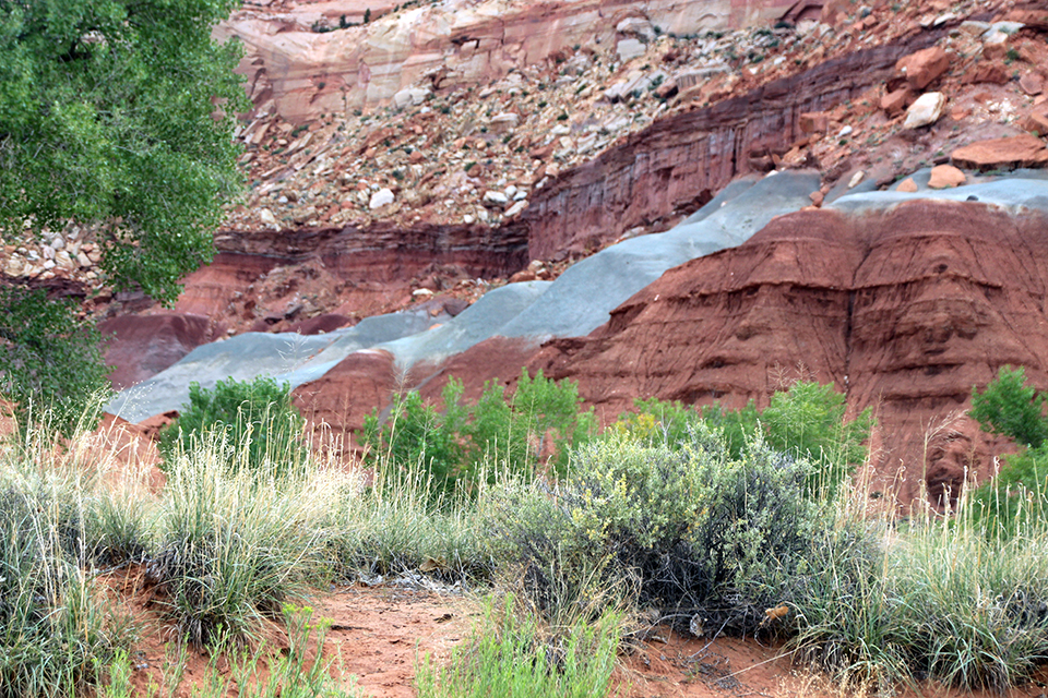 Chimney Rock at Capitol Reef