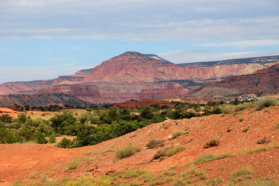 Chimney Rock at Capitol Reef