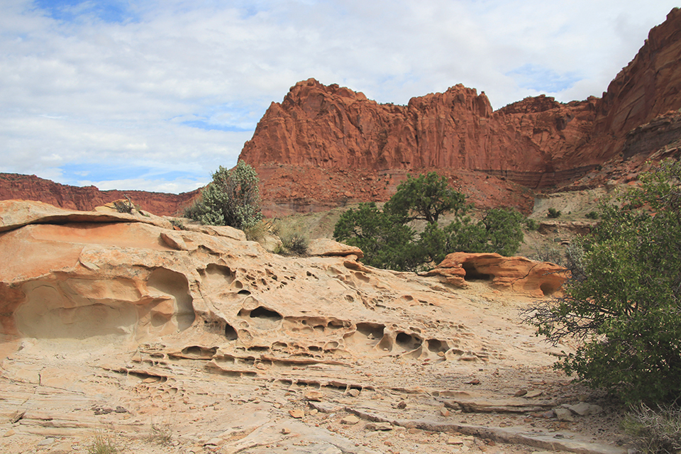 Chimney Rock at Capitol Reef