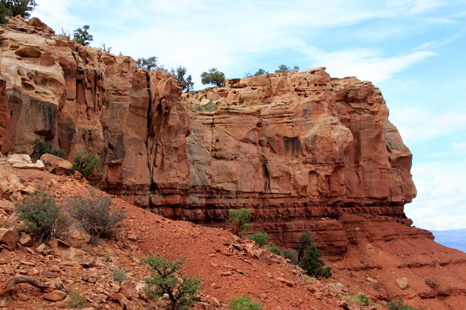 Chimney Rock at Capitol Reef